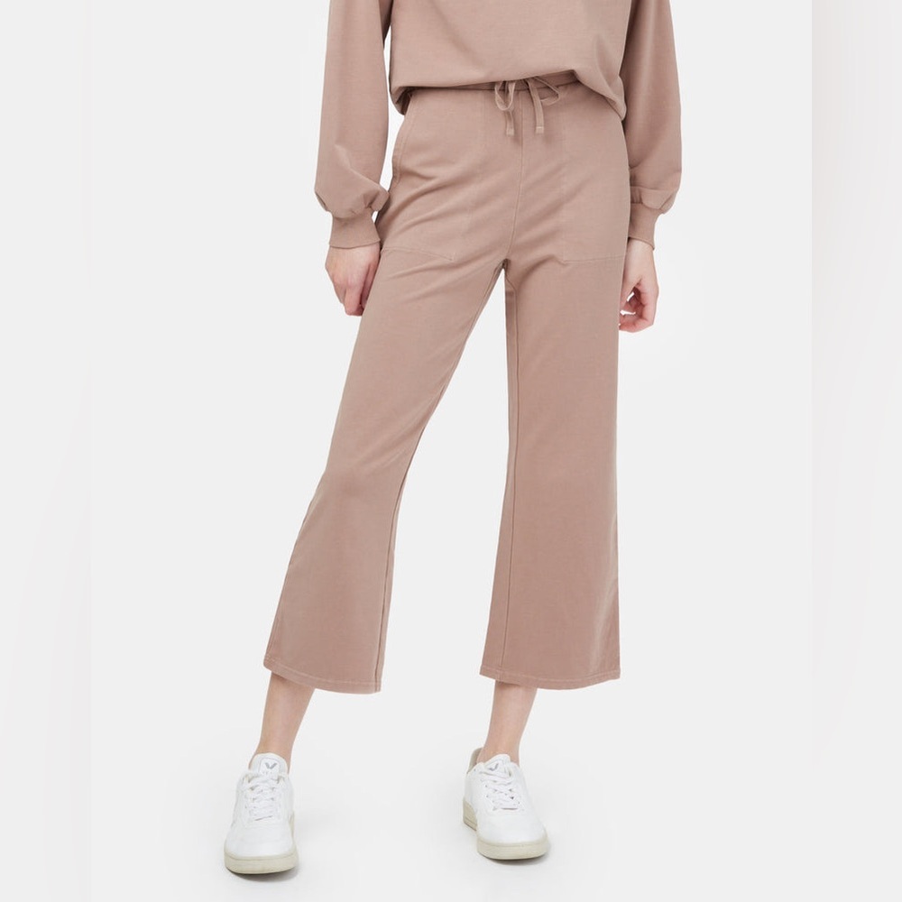 TenTree Wide Leg Cropped Trousers